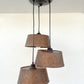 Ornate Copper CHANDELIER TRIO Light