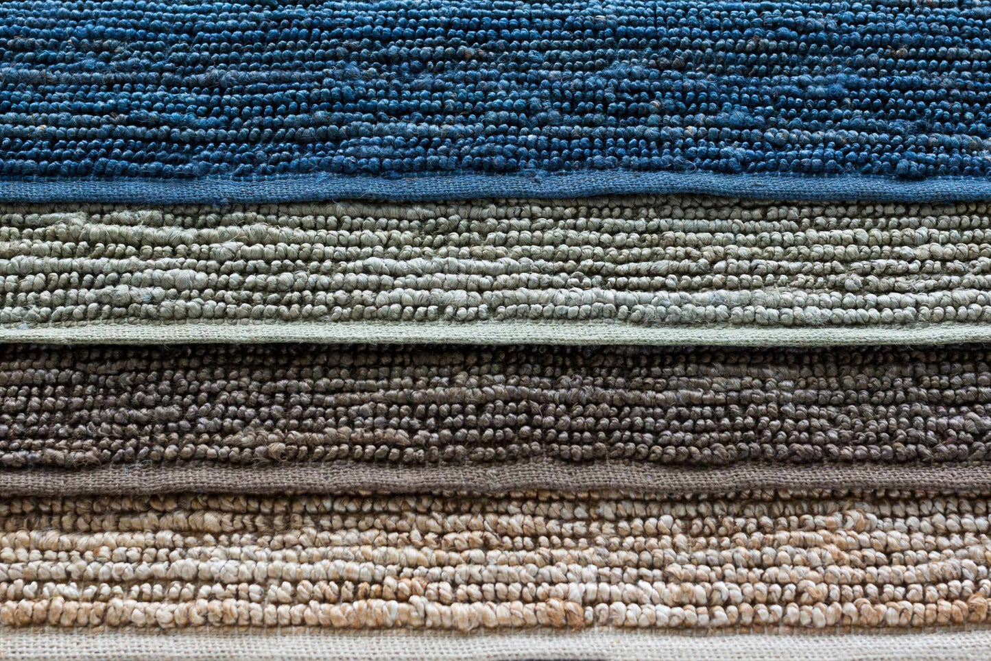 Glover Bleached Braided Jute Carpet