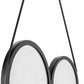 Cotmon Black Iron Frame Mirror - Clearance
