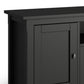 Warm Shaker 72 Inch Wide Solid Wood TV Stand