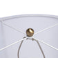 D15x29 Table Lamp with Glass Drum Shade