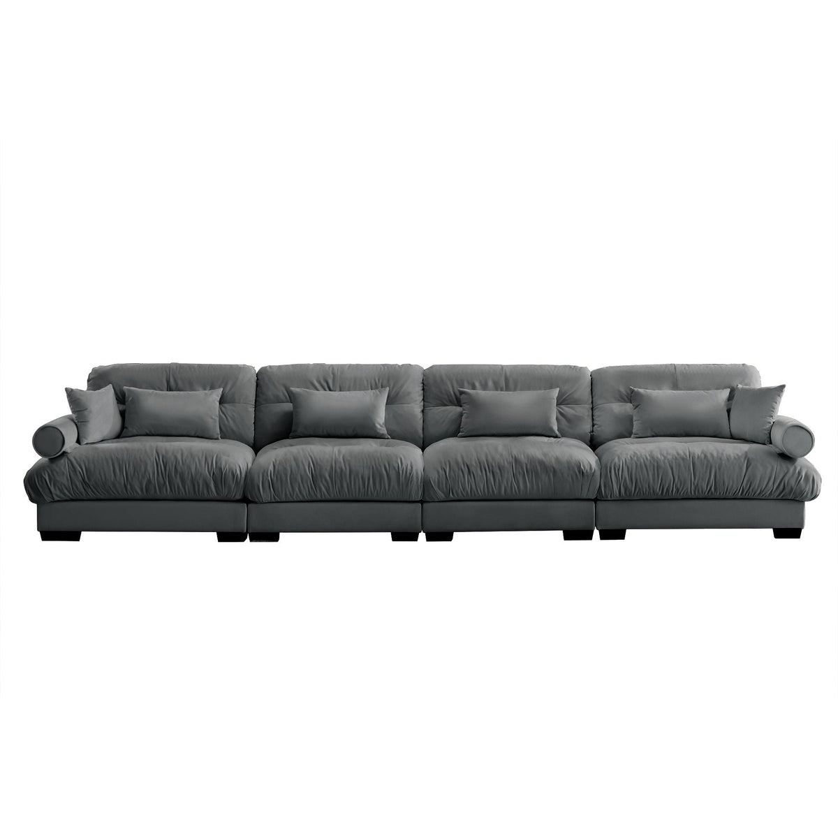 Super Comfort Oversized Modular Sectional Sofa, Deep Seat Convertible L Shaped Couch - view 16