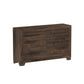Brown 6-Drawer Dresser