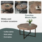 Wood Octagonal Vintage Patchwork Coffee Table