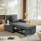 3 In 1 Convertible Sleeper Sofa Chair Bed