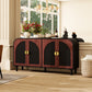 Vintage Arched Sideboard Cabinet