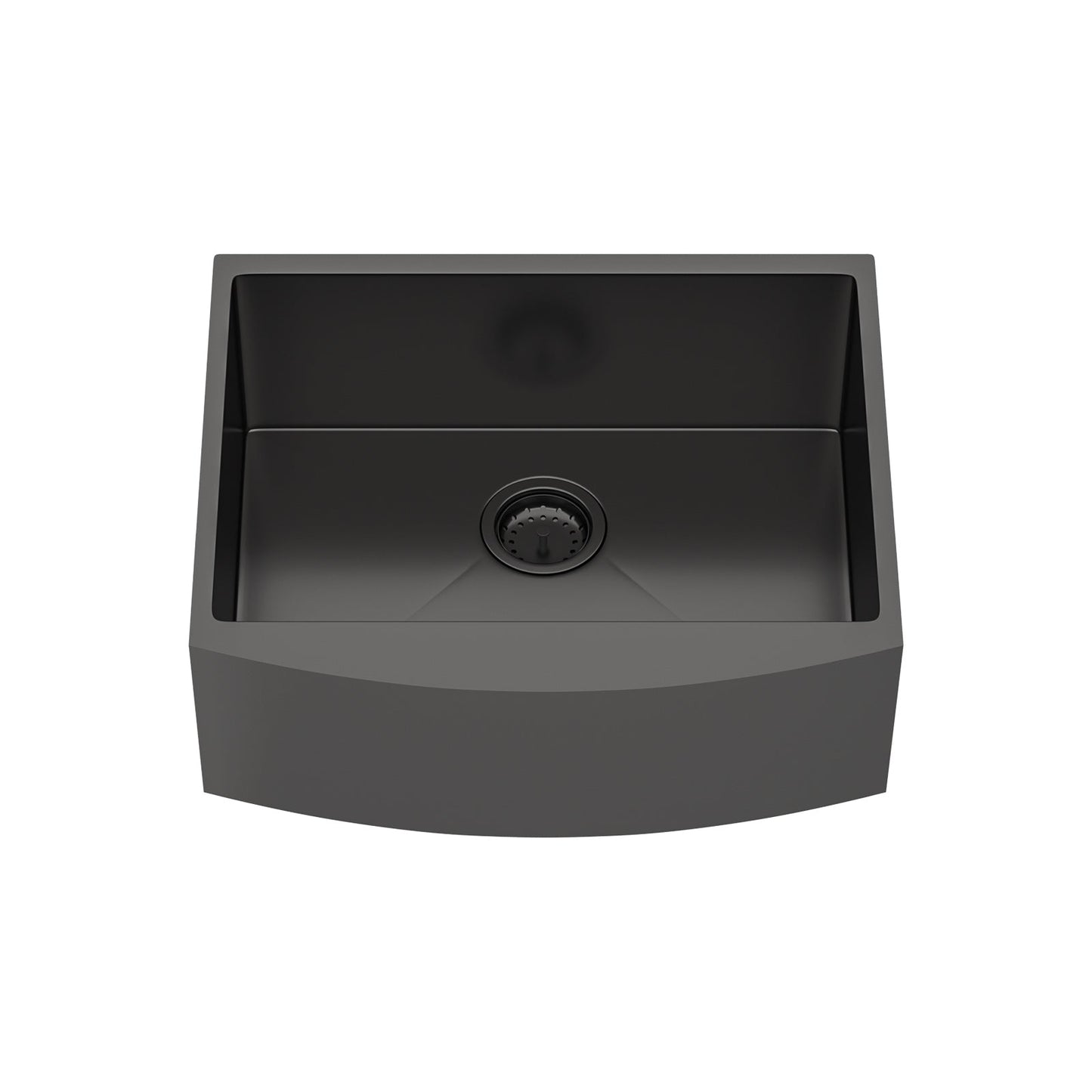 24" x 21" x 10" Gunmetal Kitchen Sink