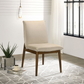 Monza Beige Velvet Dining Chair Set