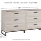 Socalle - Six Drawer Dresser