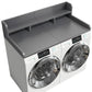 Washer Dryer Countertop with Non-slip Pads, Gray