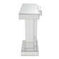 Nysa - 32"H Console Table - Mirrored & Faux Crystals