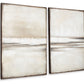 Brockdunn - Wall Art Set (Set of 2) - Tan / Brown