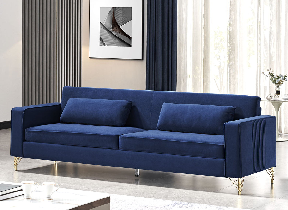 Aesthetic 3 Seater Couch With Classic Modern Appeal And Luxurious Soft Comfort - view 3