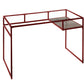 Yasin Glass Top Desk