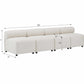 Evelyn 4-Piece Modular Chenille Sectional Sofa
