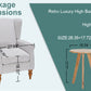 Vintage Luxury Coffee Table & Armchair Set