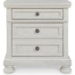 Robbinsdale - Two Drawer Night Stand - Antique White