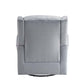 Zeger - Swivel Chair With Glider - Gray Fabric