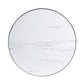 Abilene - Nesting Coffee Table Set - Marble Top & Brush Silver