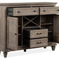 Lancaster - Server - Dovetail Gray