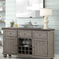 Rustic Two Tone Sever With Powerpack