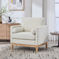 Modern Farmhouse Performance Accent Chair