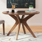 Lyncott - Round Dining Room Table - Brown