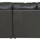 Denali - Italian Leather Match Sectional