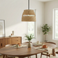 Essence Single Lights Pendant With Rattan Shade