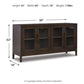 Burkhaus - Dining Room Server - Dark Brown
