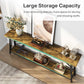 70.9" Extra Long Rustic Industrial Sofa Table