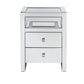 Dominic - Accent Table With LED - Mirrored
