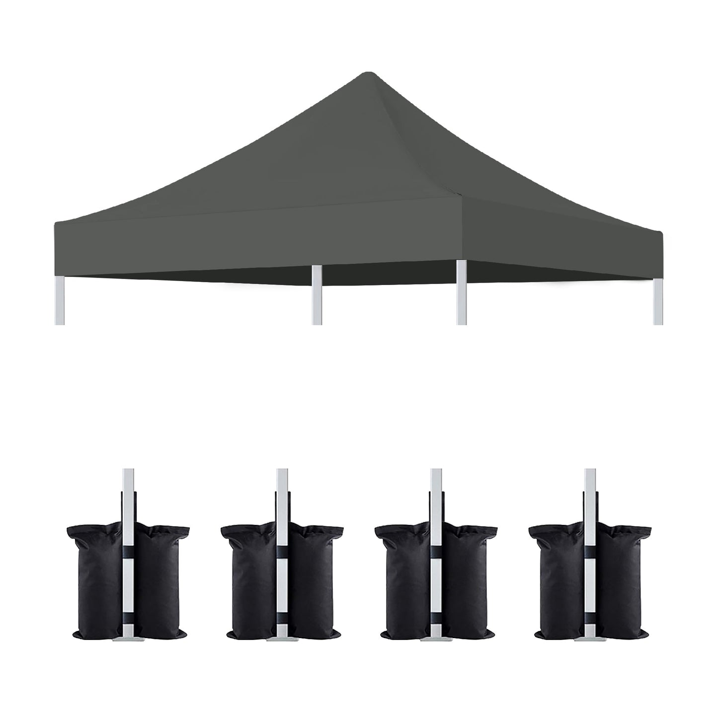 10x10 Canopy Replacement Top for Pop Up Canopy Tent