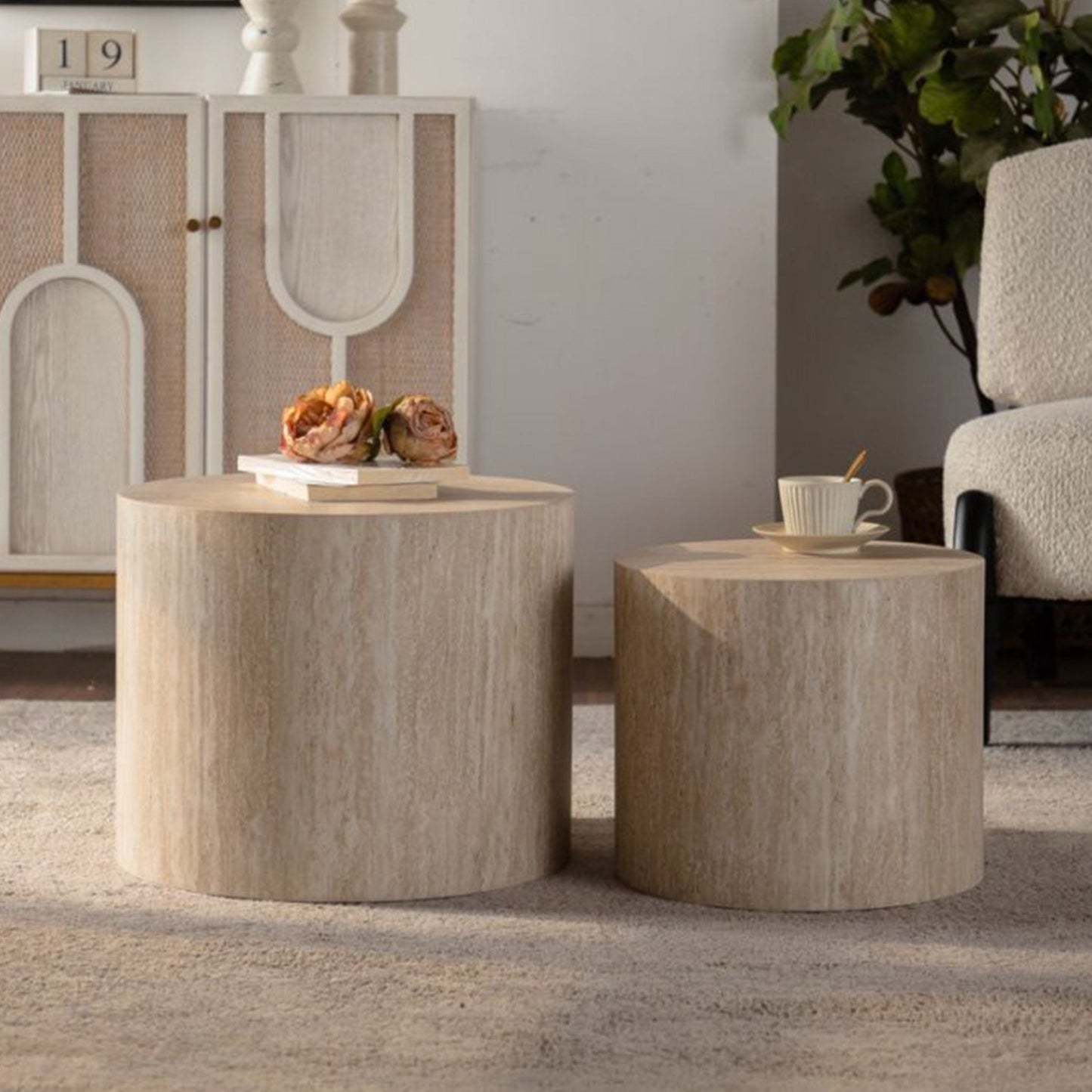 Nesting Coffee Table Set of 2
