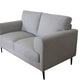 Kyrene - Loveseat - Light Gray Linen