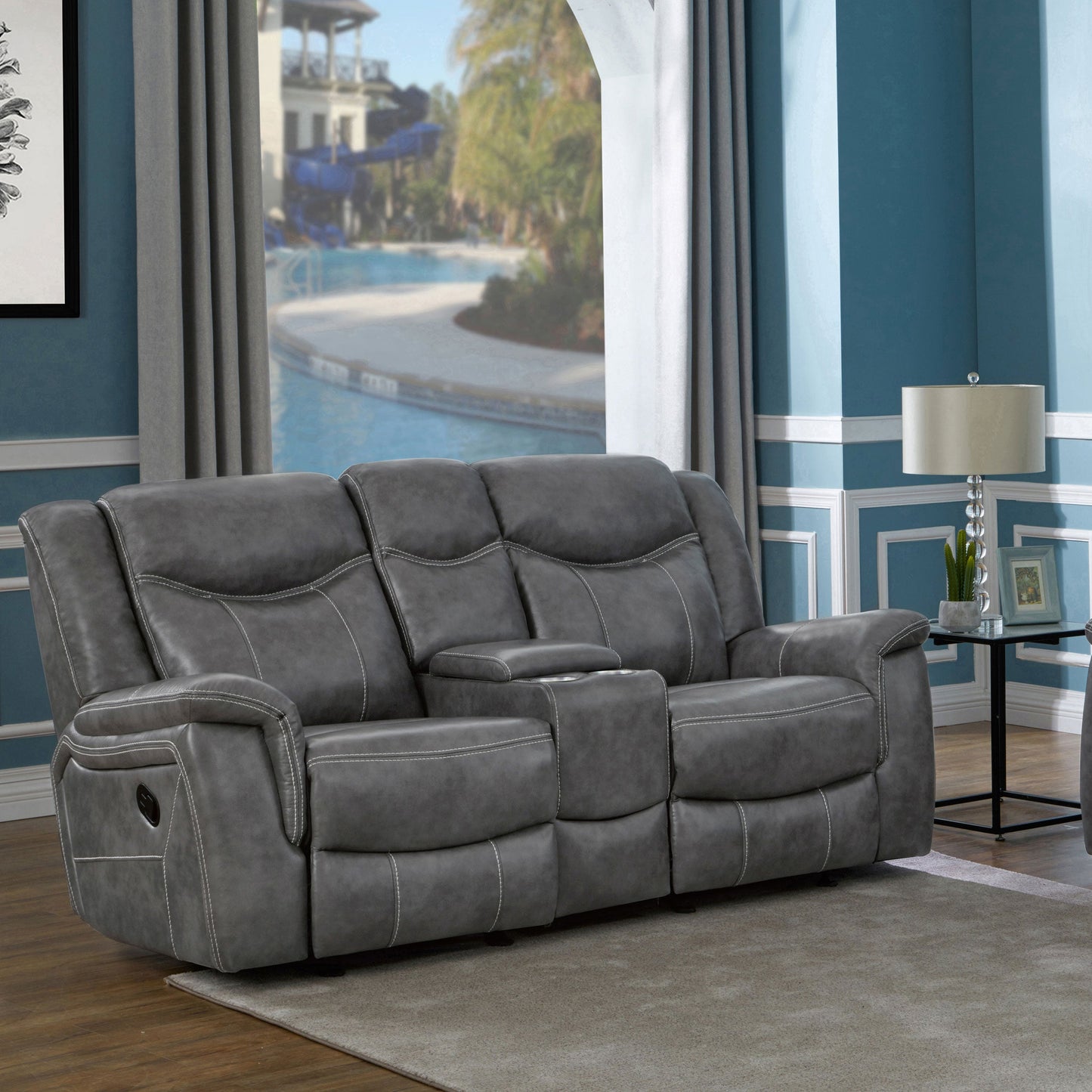Carmen Cool Loveseat