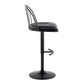 Adjustable Height Barstool with Swivel