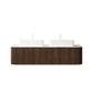 Dina 60" Bathroom Vanity with Sinks