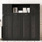 Full Size Murphy Bed with Storage Cabinets