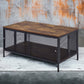 Winam - Coffee Table - Antique Oak / Black