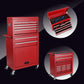 8-Drawer Rolling Tool Storage Cabinet with Detachable Top Tool Box