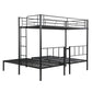 Triple Twin Over Twin Bunk Bed