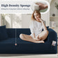 Spring Sofa with High-Quality Fabric, Pillows & Storage