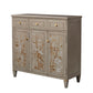 Dauphin Handpainted Entryway Storage Cabinet