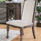 Elegant Rustic 5pc Dining Set