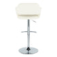 Contemporary Adjustable Barstool with Swivel