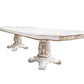 Vendome - 30" Dining Table With Pedestal Base - Antique Pearl