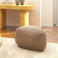 Pebble 26" Rounded Triangle Cocktail Ottoman - Tuscan