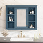 35'' x 28'' Modern Bathroom Wall Mounted Medicine Cabinet