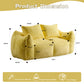 Giant Bean Bag Couch, Ultra Soft Fluffy Loveseat For Living Room - view 40